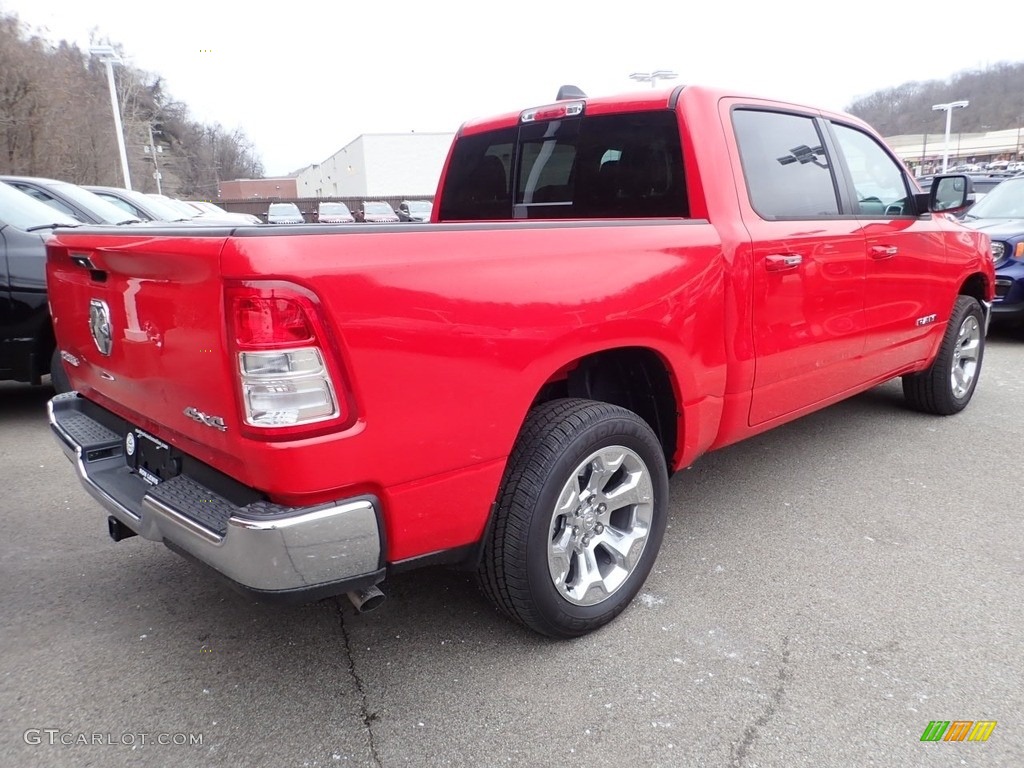 2020 1500 Big Horn Crew Cab 4x4 - Flame Red / Black photo #5