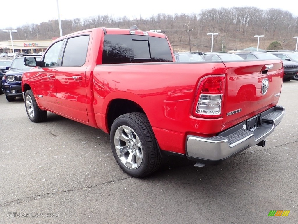 2020 1500 Big Horn Crew Cab 4x4 - Flame Red / Black photo #7