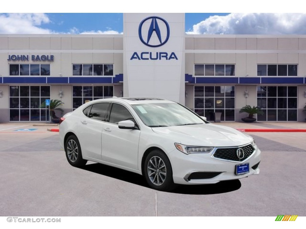 Platinum White Pearl Acura TLX