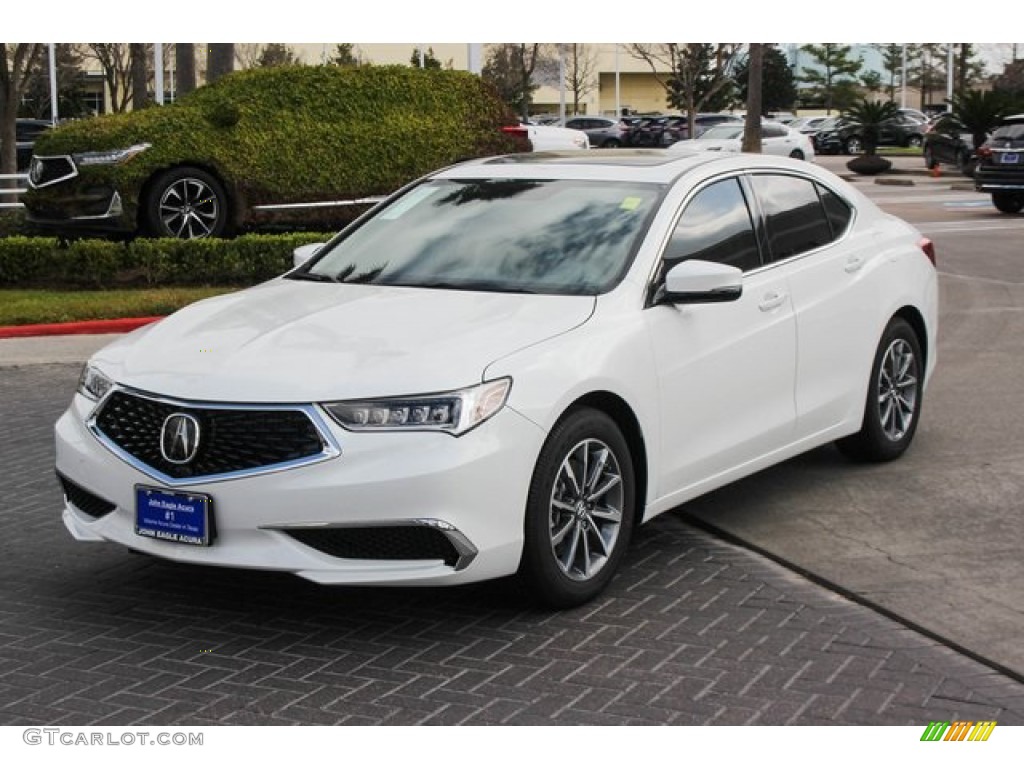 2020 TLX Sedan - Platinum White Pearl / Parchment photo #4