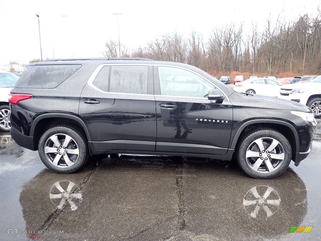 Mosaic Black Metallic 2020 Chevrolet Traverse LT AWD Exterior Photo #137443655