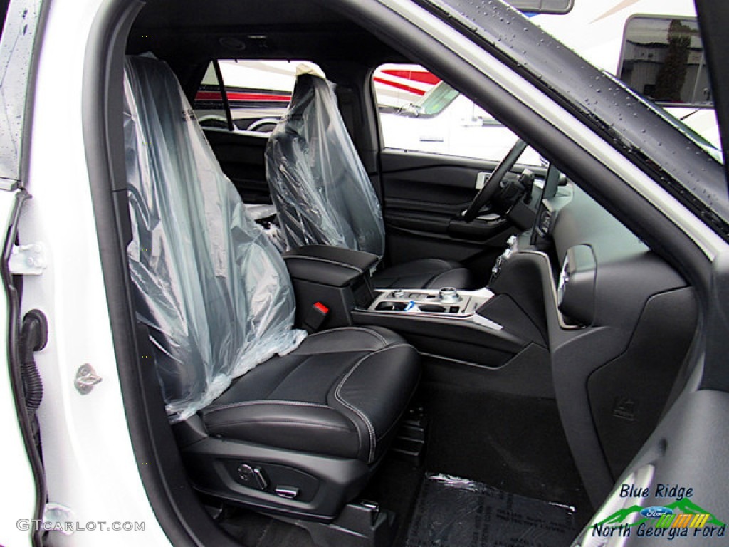2020 Explorer ST 4WD - Star White Metallic Tri-Coat / Ebony photo #15