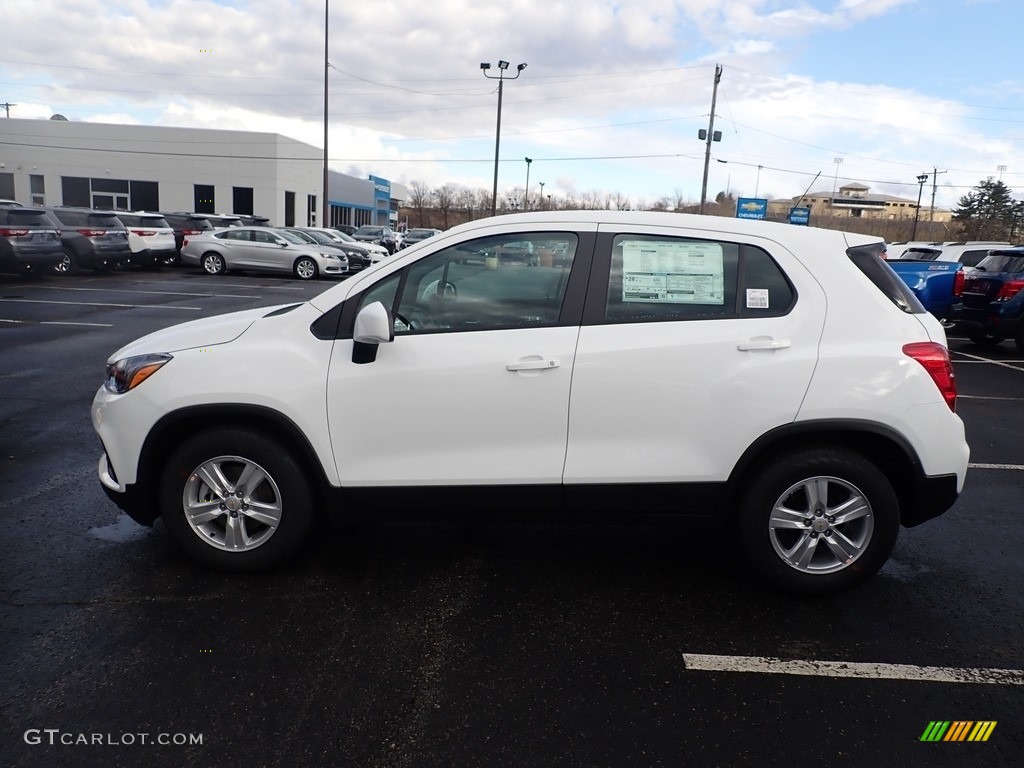 Summit White 2020 Chevrolet Trax LS Exterior Photo #137445968