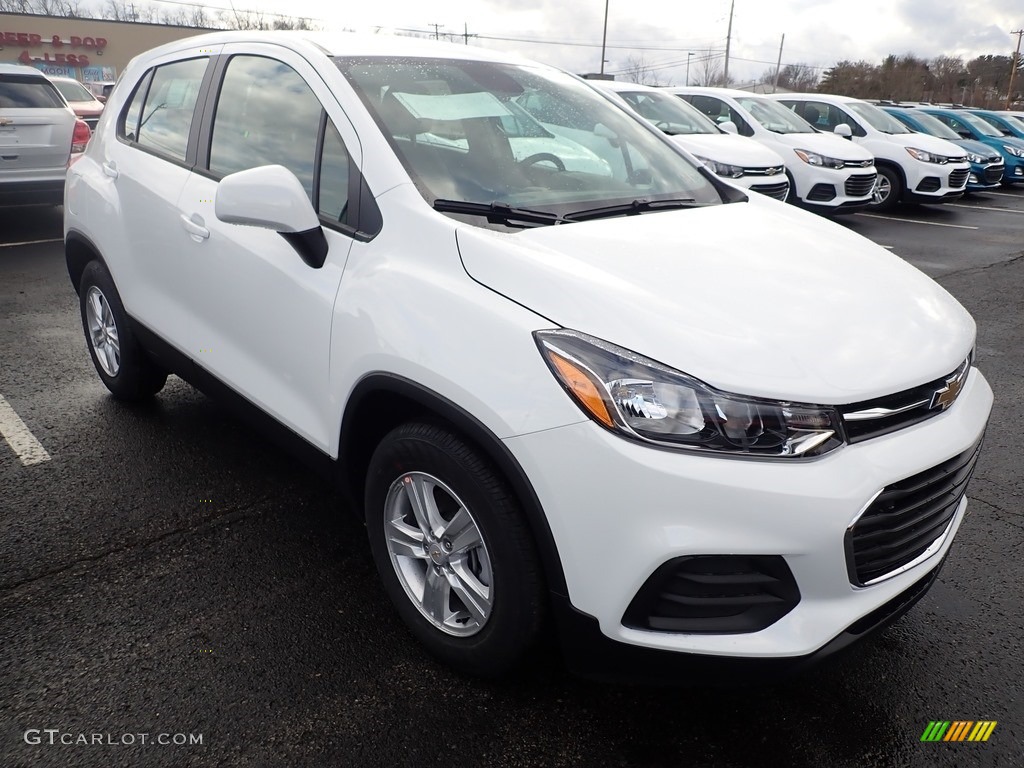 Summit White 2020 Chevrolet Trax LS Exterior Photo #137446088