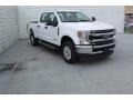 Oxford White - F250 Super Duty STX Crew Cab 4x4 Photo No. 2