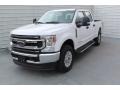 Oxford White - F250 Super Duty STX Crew Cab 4x4 Photo No. 4