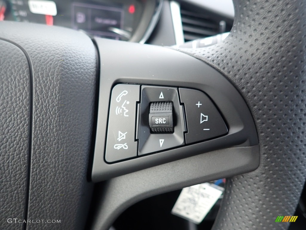 2020 Chevrolet Trax LS Jet Black Steering Wheel Photo #137446388