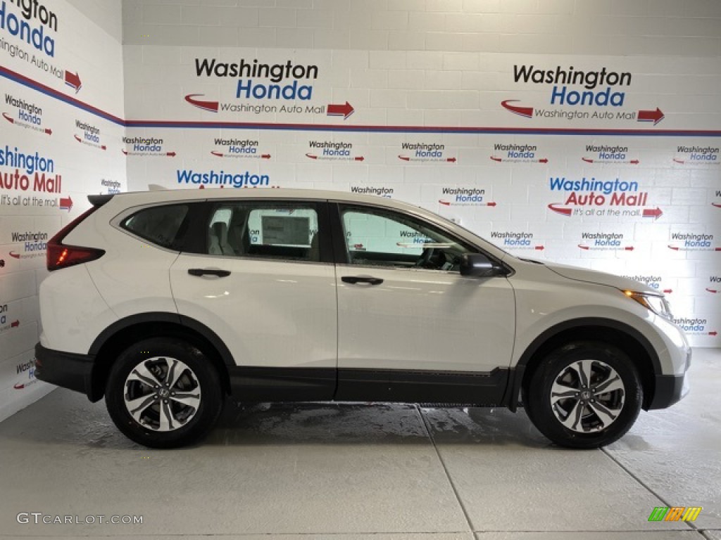 2020 CR-V LX AWD - Platinum White Pearl / Ivory photo #1