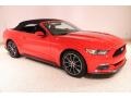 2017 Race Red Ford Mustang EcoBoost Premium Convertible  photo #2