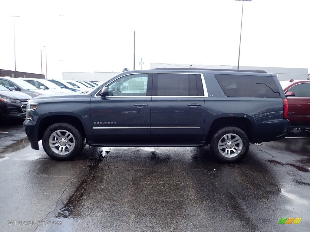 2020 Suburban LT 4WD - Shadow Gray Metallic / Jet Black photo #2