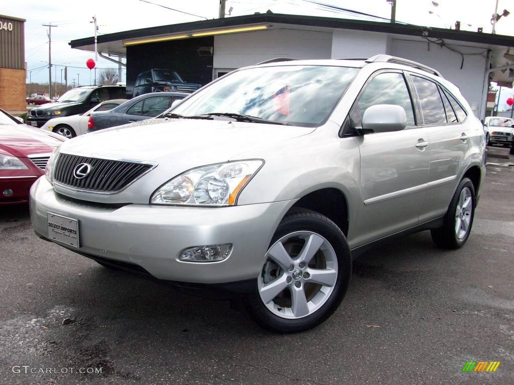 2005 RX 330 - Millenium Silver Metallic / Black photo #1
