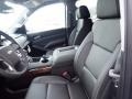 2020 Chevrolet Suburban Jet Black Interior Front Seat Photo