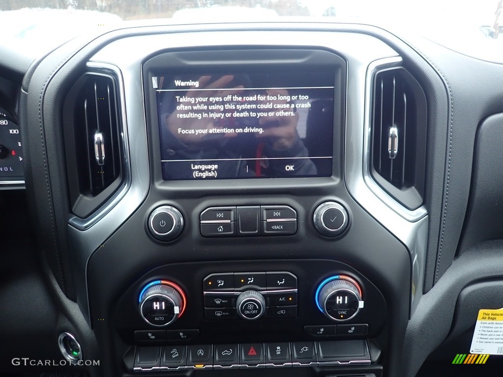 2020 Chevrolet Silverado 1500 LT Z71 Crew Cab 4x4 Controls Photo #137452838