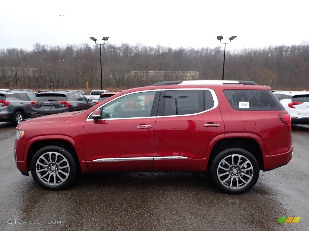 Red Quartz Tintcoat 2020 GMC Acadia Denali AWD Exterior Photo #137452993