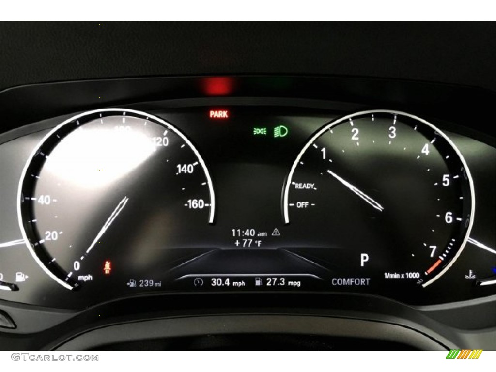 2020 BMW 3 Series 330i Sedan Gauges Photo #137453762