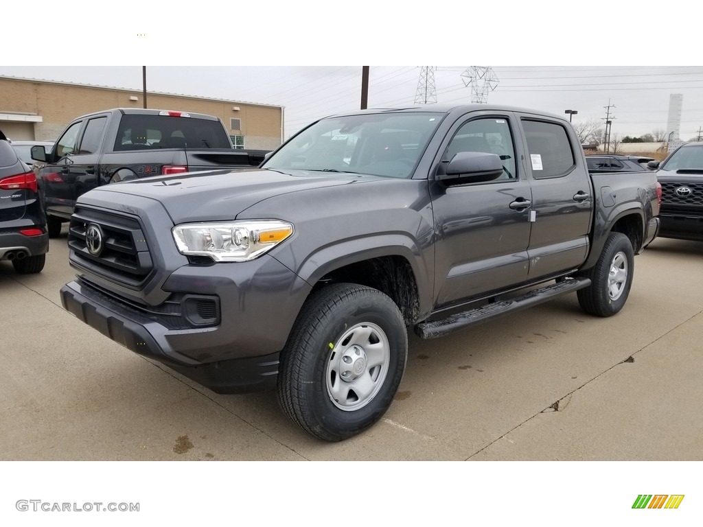 2020 Tacoma SR Double Cab 4x4 - Magnetic Gray Metallic / Cement photo #1