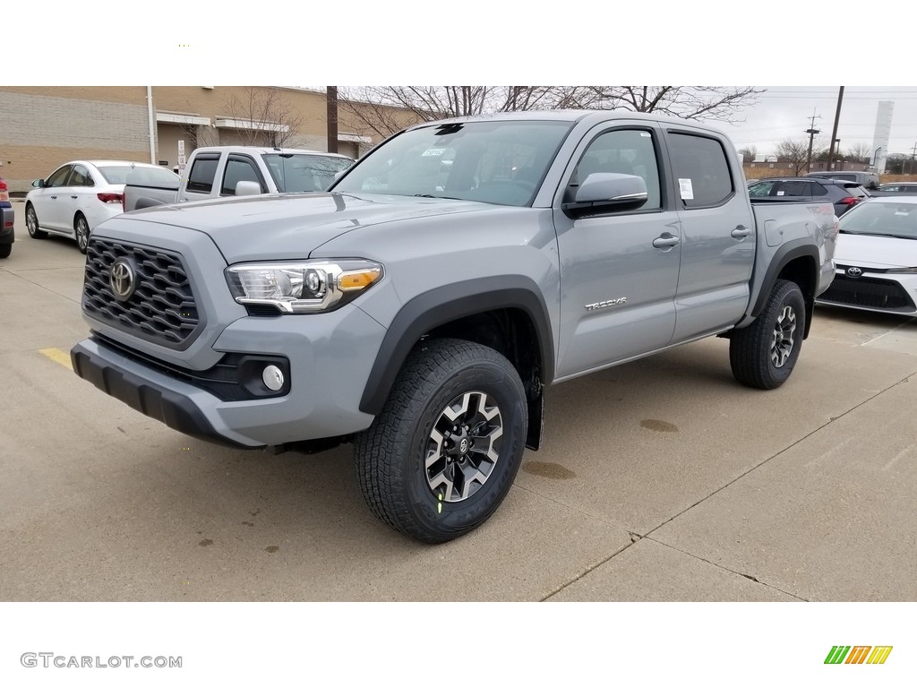 2020 Tacoma TRD Off Road Double Cab 4x4 - Cement / Black photo #1