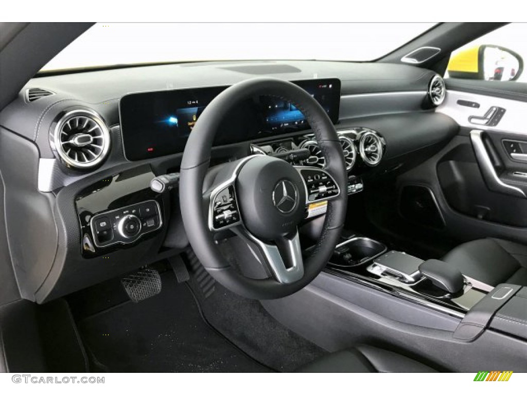 2020 CLA 250 Coupe - Sun Yellow / Black photo #4