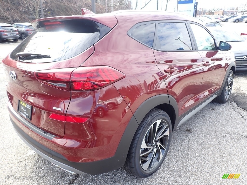 2020 Tucson Sport AWD - Gemstone Red / Black photo #2
