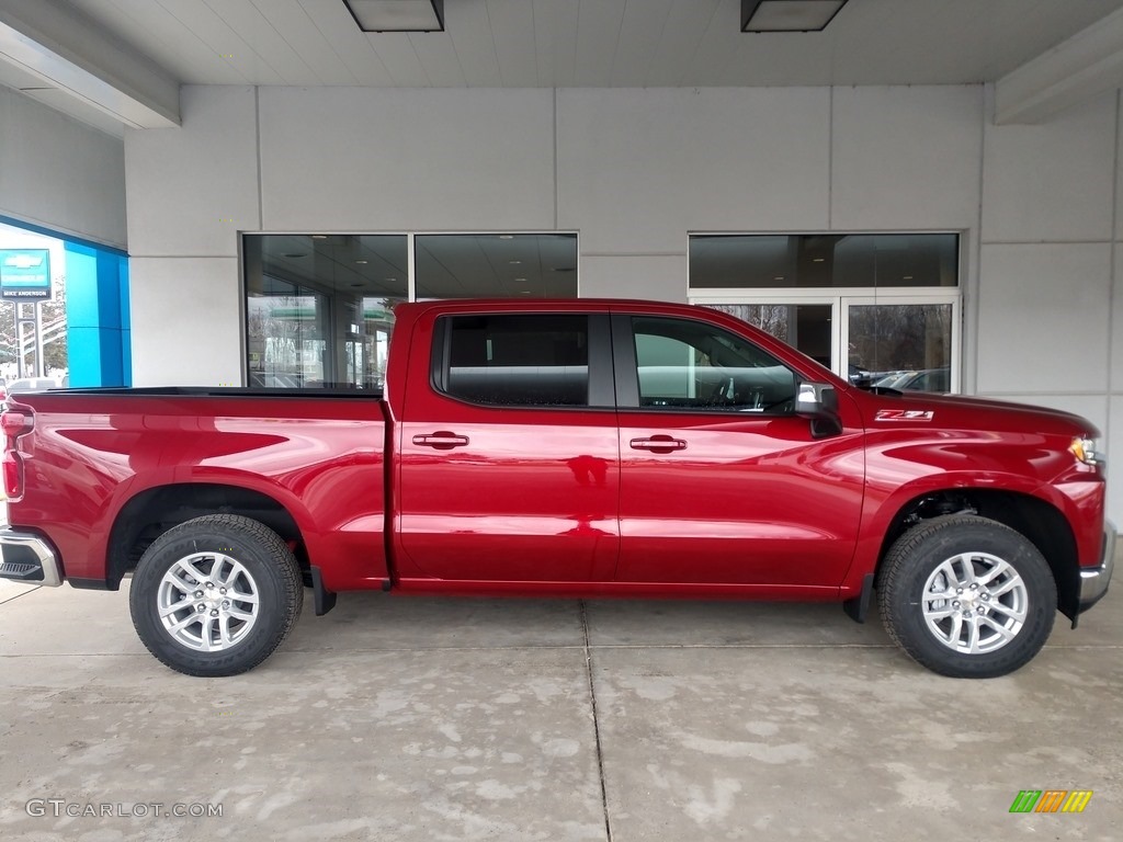 2020 Silverado 1500 LT Z71 Crew Cab 4x4 - Cajun Red Tintcoat / Jet Black photo #3