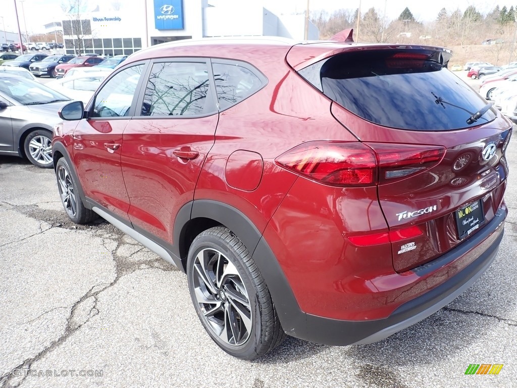 2020 Tucson Sport AWD - Gemstone Red / Black photo #6