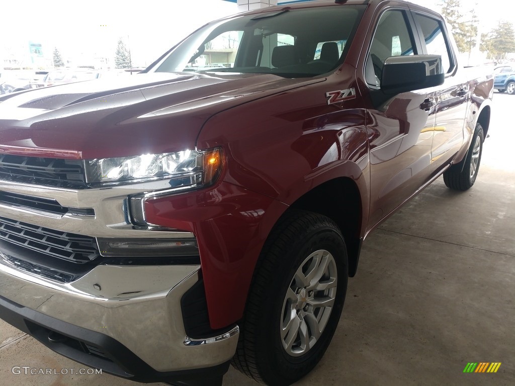 2020 Silverado 1500 LT Z71 Crew Cab 4x4 - Cajun Red Tintcoat / Jet Black photo #7