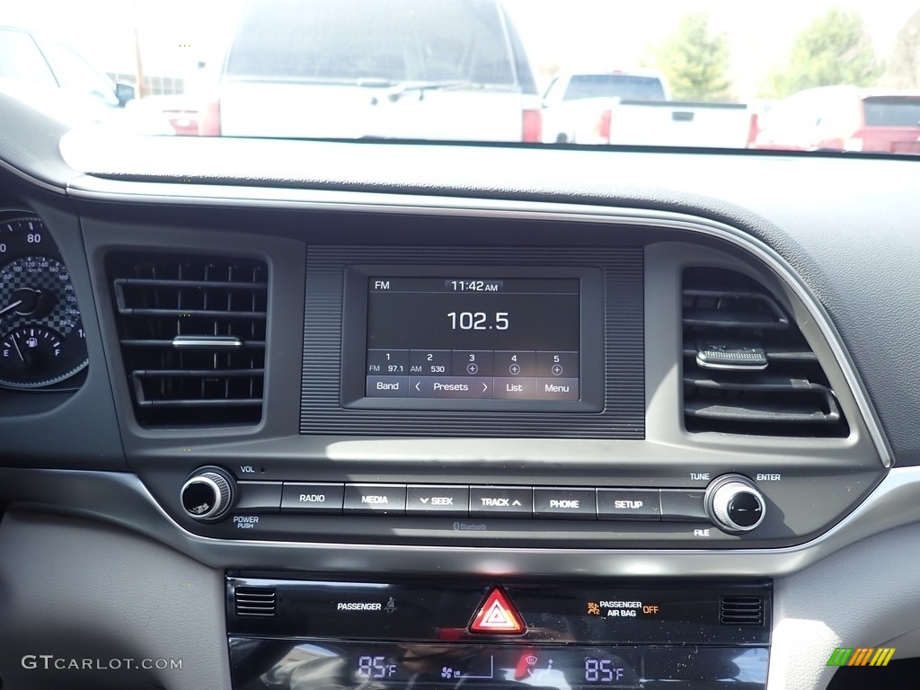 2020 Elantra SE - Lakeside Blue / Gray photo #14