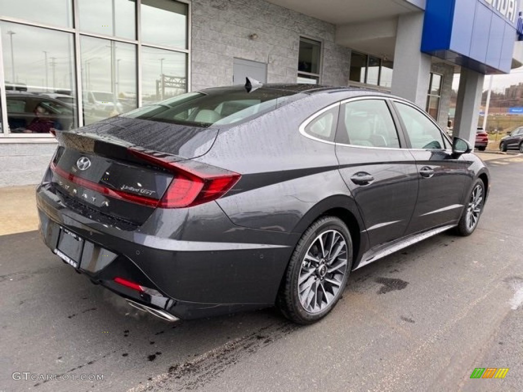 2020 Sonata Limited - Portofino Gray / Dark Gray photo #3