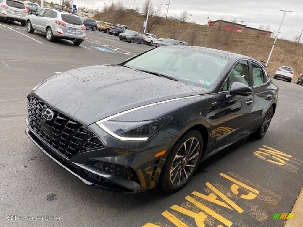 2020 Sonata Limited - Portofino Gray / Dark Gray photo #6