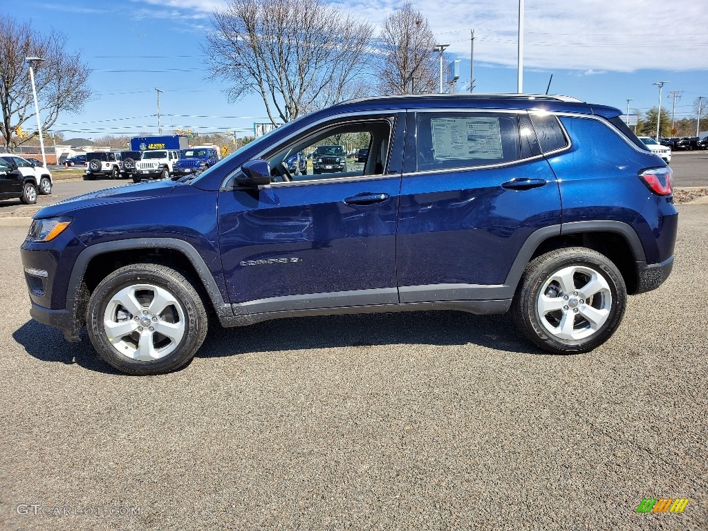 Jazz Blue Pearl 2020 Jeep Compass Latitude 4x4 Exterior Photo #137458398