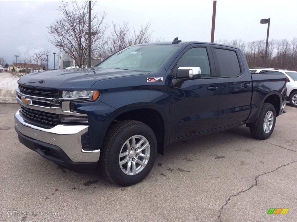 2020 Silverado 1500 LT Z71 Crew Cab 4x4 - Northsky Blue Metallic / Jet Black photo #5