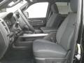 Black 2020 Ram 2500 Big Horn Crew Cab 4x4 Interior Color