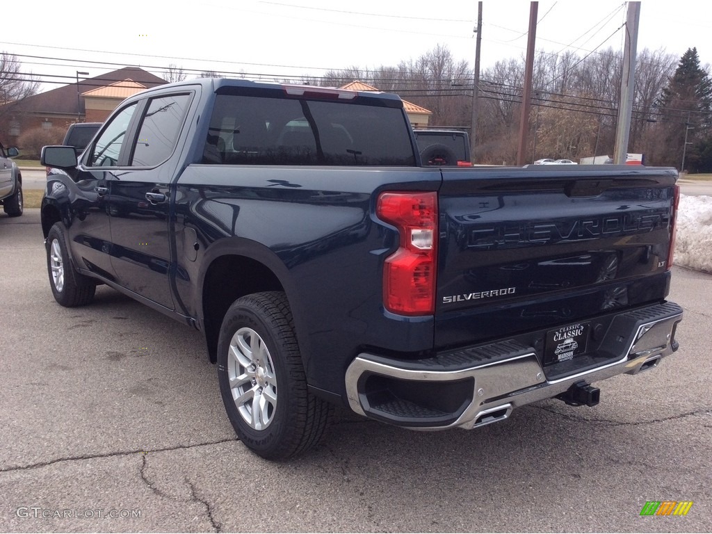 2020 Silverado 1500 LT Z71 Crew Cab 4x4 - Northsky Blue Metallic / Jet Black photo #7