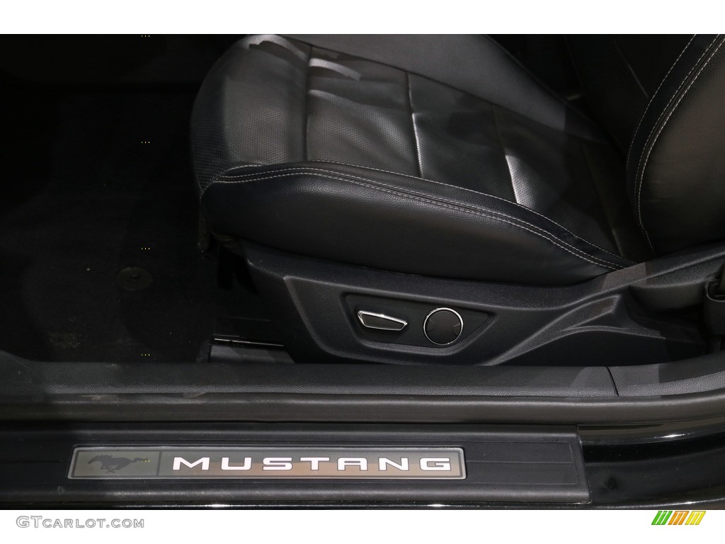 2019 Mustang EcoBoost Premium Convertible - Shadow Black / Ebony photo #6