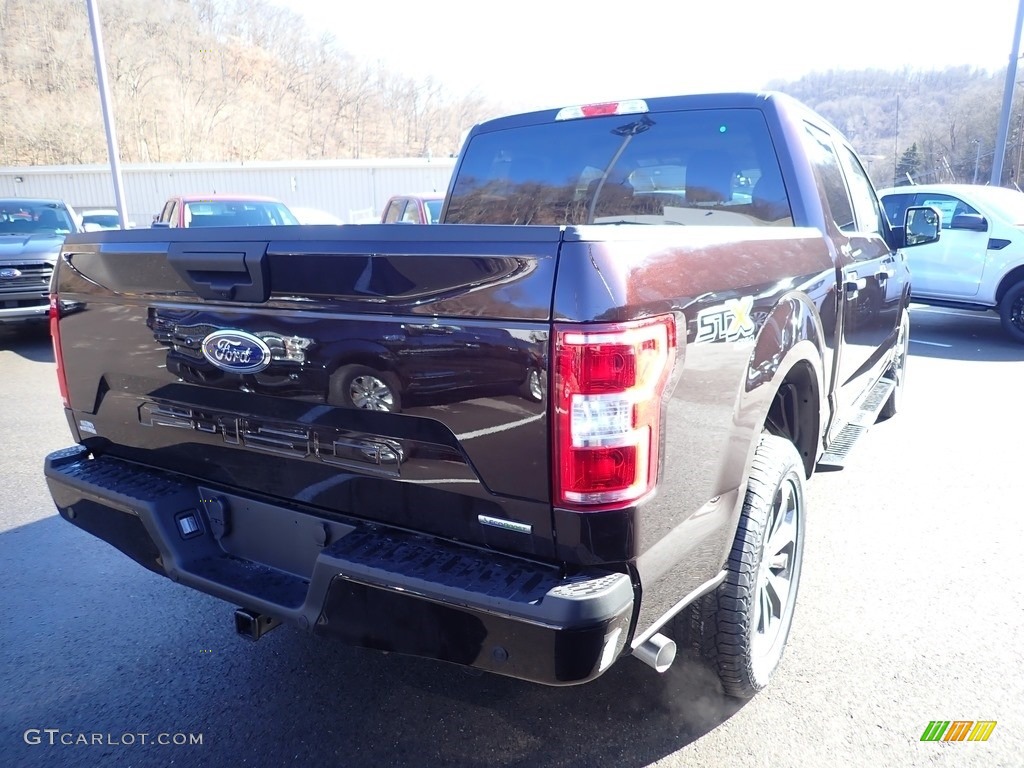 2020 F150 STX SuperCrew 4x4 - Magma Red / Black photo #2