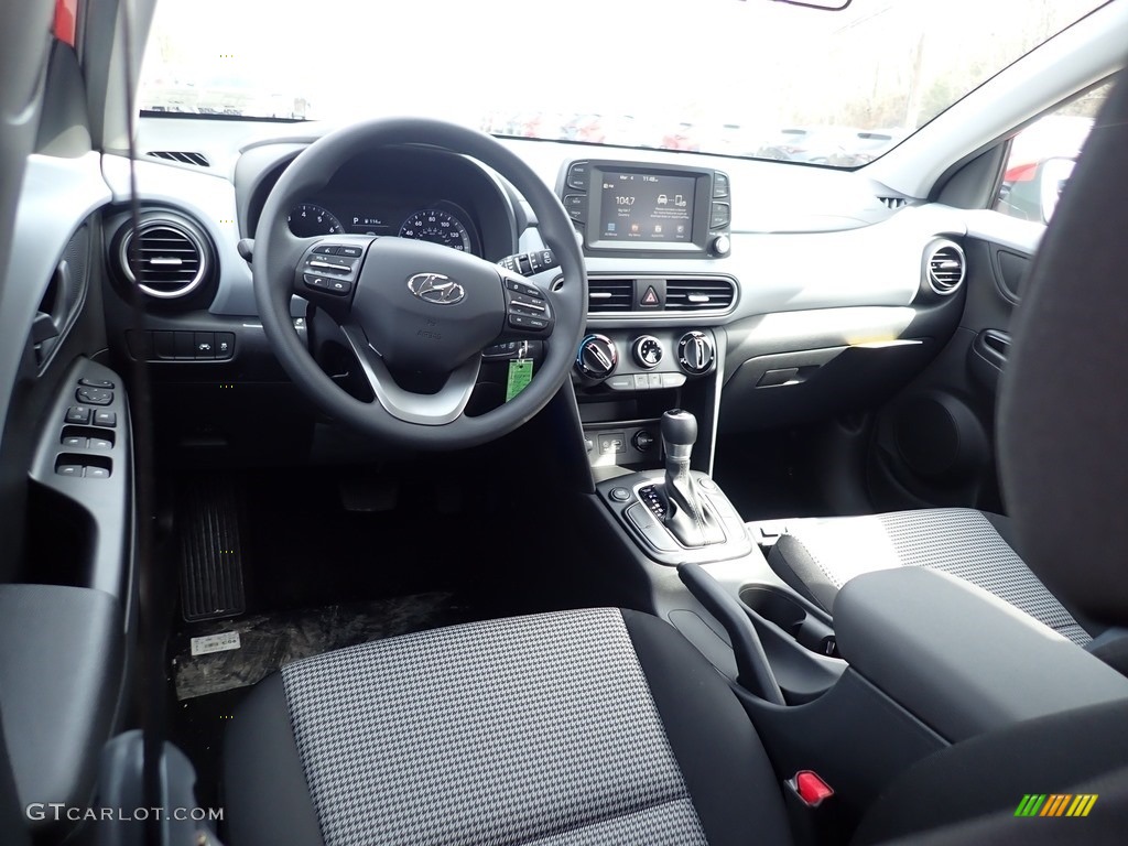 2020 Kona SE AWD - Sunset Orange / Black photo #9