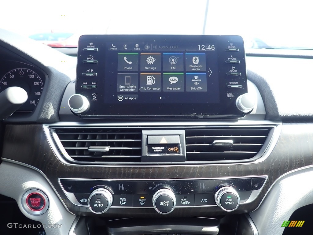 2020 Accord EX Sedan - Obsidian Blue Pearl / Gray photo #15