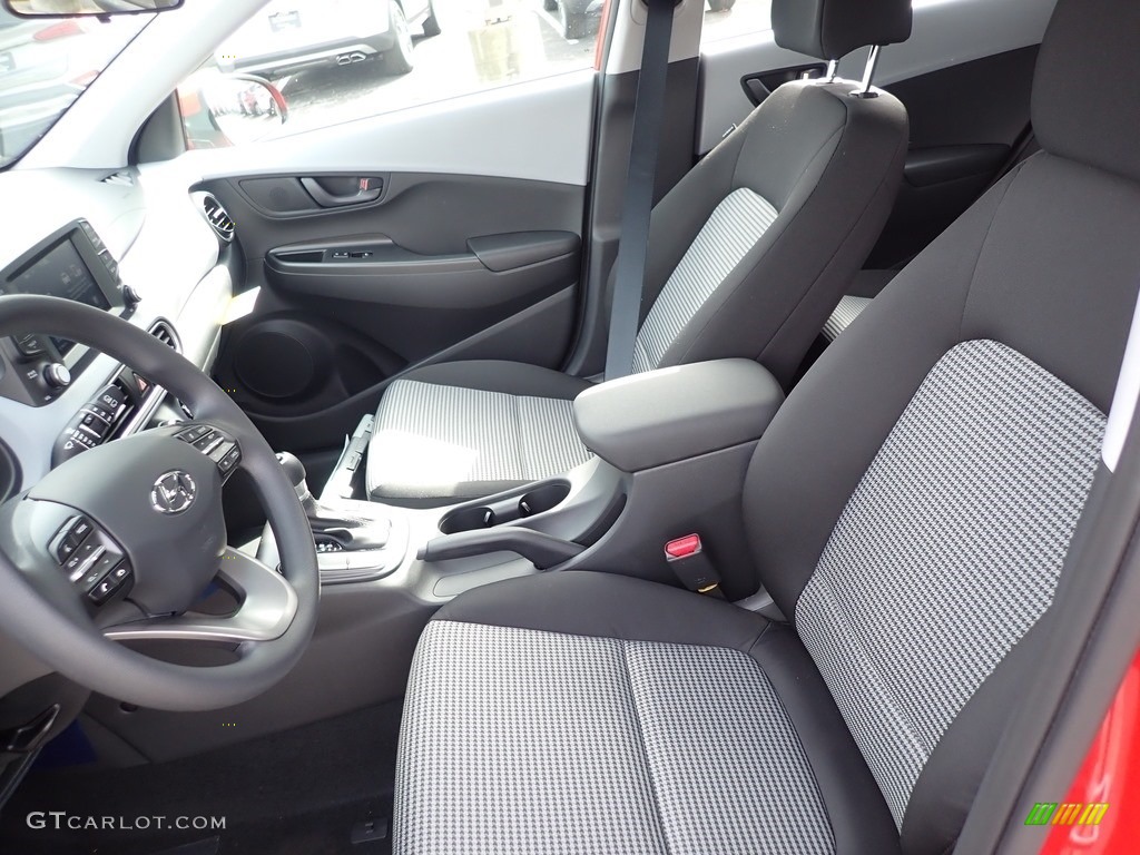 2020 Kona SE AWD - Sunset Orange / Black photo #10