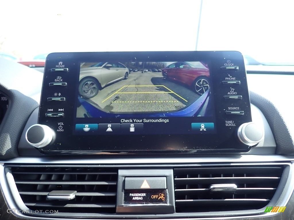 2020 Accord EX Sedan - Obsidian Blue Pearl / Gray photo #16