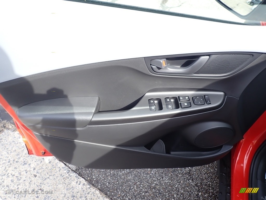 2020 Kona SE AWD - Sunset Orange / Black photo #11