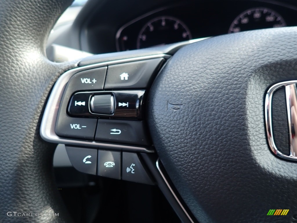 2020 Accord EX Sedan - Obsidian Blue Pearl / Gray photo #20