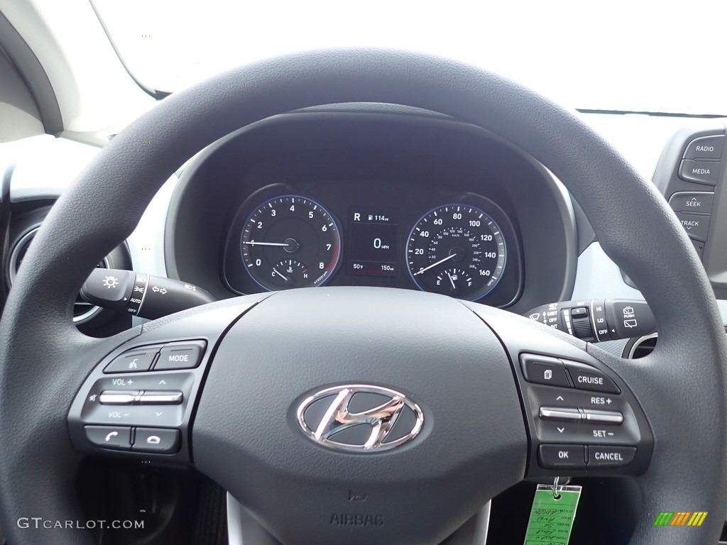 2020 Kona SE AWD - Sunset Orange / Black photo #15