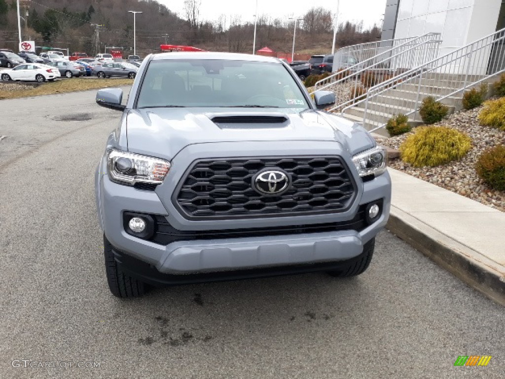 2020 Tacoma TRD Sport Double Cab 4x4 - Cement / TRD Cement/Black photo #43