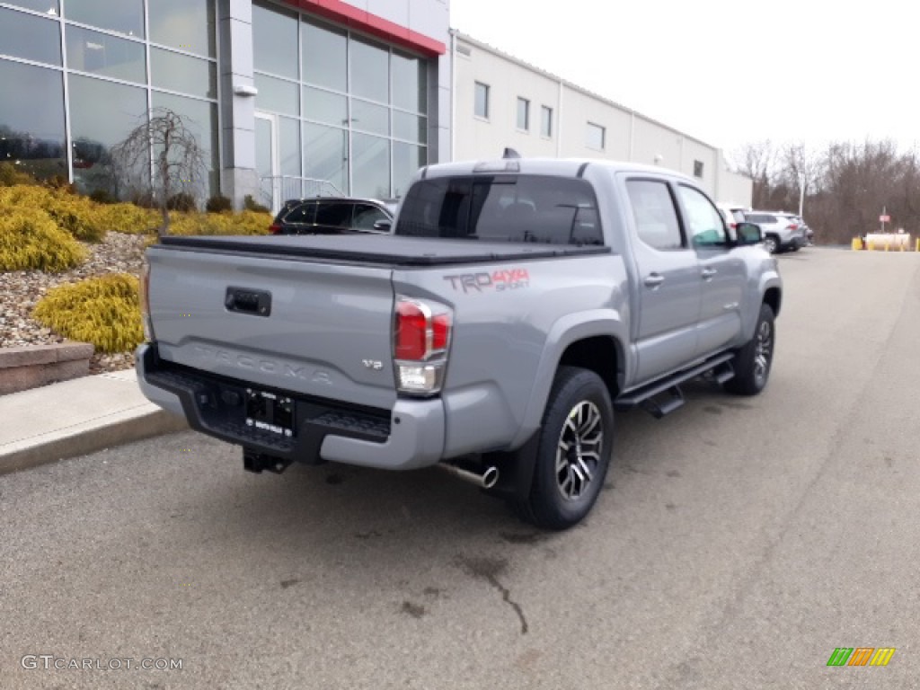 2020 Tacoma TRD Sport Double Cab 4x4 - Cement / TRD Cement/Black photo #44