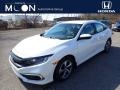 Platinum White Pearl - Civic LX Sedan Photo No. 1