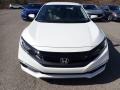 Platinum White Pearl - Civic LX Sedan Photo No. 7