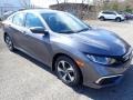 Modern Steel Metallic - Civic LX Sedan Photo No. 6
