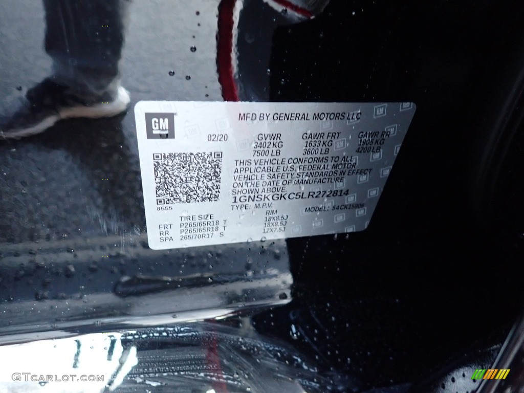 2020 Suburban LS 4WD - Black / Jet Black photo #15