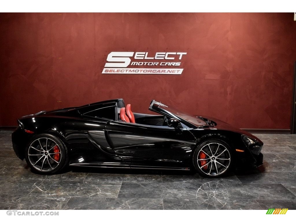 Onyx Black 2019 McLaren 570S Spider Exterior Photo #137466102