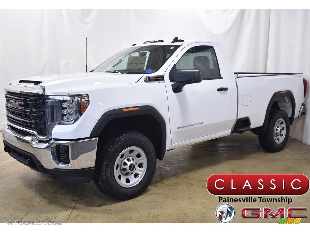 2020 Summit White GMC Sierra 2500HD Regular Cab 4x4 137455371
